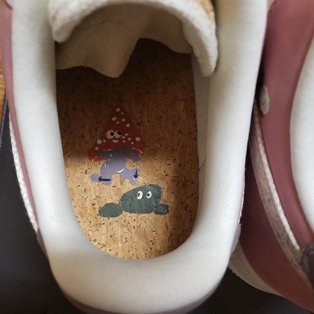 Nike AF1 Mushroom Sneakers Size 10 Added Bling - Picture 5 of 16